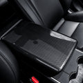 FACIA Dry Carbon Fiber Armrest Box Trim Cover for Cybertrunk