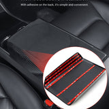 FACIA Dry Carbon Fiber Armrest Box Trim Cover for Cybertrunk
