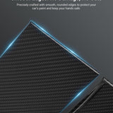 FACIA Dry Carbon Fiber Center Console Cover For Model Y Juniper / Model 3 Highland / Model YL