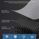 FACIA Dry Carbon Fiber Center Console Cover For Model Y Juniper / Model 3 Highland / Model YL