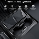 FACIA Dry Carbon Fiber Center Console Cup Holder for Cybertruck