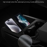 FACIA Dry Carbon Fiber Center Console Cup Holder for Cybertruck