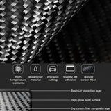 FACIA Dry Carbon Fiber Dashboard Panel Overlay for Model S/X 2021+ 3 Finishes UV Protected Peel and Stick