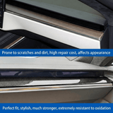 FACIA Dry Carbon Fiber Dashboard Panel Overlay for Model S/X 2021+ 3 Finishes UV Protected Peel and Stick