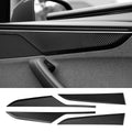 FACIA Dry Carbon Fiber Door Panel Trim Covers for Model Y Juniper
