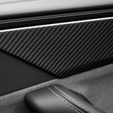 FACIA Dry Carbon Fiber Door Panel Trim Covers for Model Y Juniper