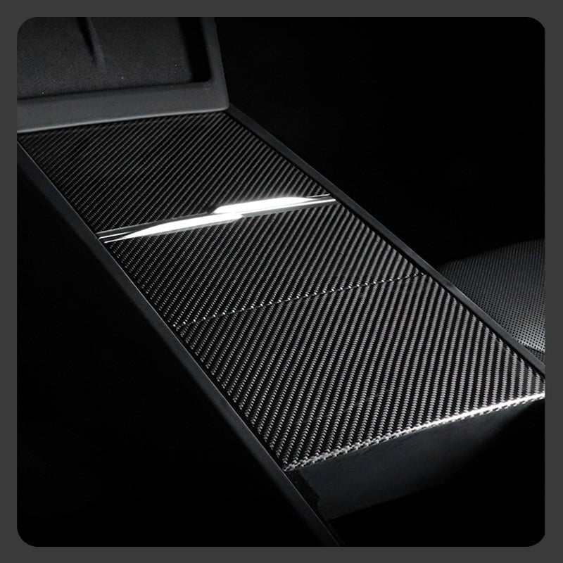 FACIA Dry Carbon Fiber Panel Console Wrap For Model Y Juniper / Model 3 Highland / Model YL