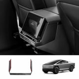 FACIA Dry Carbon Fiber Rear Screen Frame Cover / Frame Full Wrap for Cybertruck