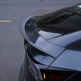 FACIA Dry Carbon Fiber Rear Spoiler Wing for Model Y Juniper OEM YL Style