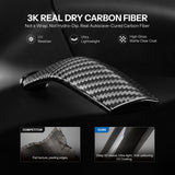 FACIA Dry Carbon Fiber Turn Signal Stalk Cover for Model Y Juniper / Model 3 Highland
