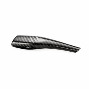 FACIA Dry Carbon Fiber Turn Signal Stalk Cover for Model Y Juniper / Model 3 Highland