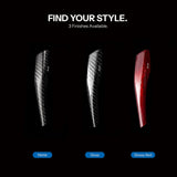 FACIA Dry Carbon Fiber Turn Signal Stalk Cover for Model Y Juniper / Model 3 Highland