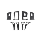 FACIA Dry Carbon Fiber Window and Door Switch Covers for Model Y / Model 3¡ꡧLeft Hand Drive¡ê?