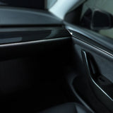 FACIA Dry Carbon Fibre Door Armrest Covers for Tesla Model Y / Model Y Juniper