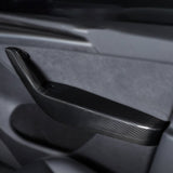 FACIA Dry Carbon Fibre Door Armrest Covers for Tesla Model Y / Model Y Juniper
