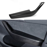 FACIA Dry Carbon Fibre Door Armrest Covers for Tesla Model Y / Model Y Juniper