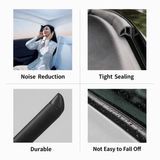 FACIA Dual-Channel Soundproofing Seal Strip Noise Reduction for Tesla Model Y and Model 3