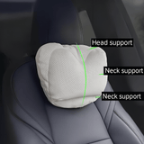 FACIA Dual-Layer Pressure Relief Headrest for Tesla