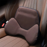 FACIA Ergonomic All Weather Alcantara Lumbar Support Pillow for Tesla
