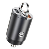 FACIA Dual-Port Fast Car Charger PD 3.0 + QC 3.0 30W Output Ultra-Compact Design
