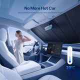 FACIA Foldable Front Windshield Sunshade for Model 3 and Model Y