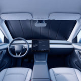 FACIA Foldable Front Windshield Sunshade for Model 3 and Model Y