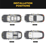 FACIA TESERY Footwell / Puddle / Glovebox / Frunk / Trunk LED Lights for Model 3/Y/S/X