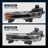 FACIA TESERY Front Bumper Fog Light Replacement for Model 3/Y