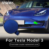 FACIA Front Bumper Tow Hole Tow Hitch Cover OEM for Tesla Model 3