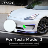 FACIA Front Bumper Tow Hole Tow Hitch Cover OEM for Tesla Model 3