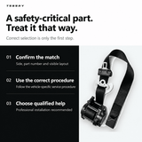 FACIA Front Seat Belt Assembly for Model Y (1493802-C1-D / 1493803-C1-D)