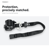 FACIA Front Seat Belt Assembly for Model Y (1493802-C1-D / 1493803-C1-D)