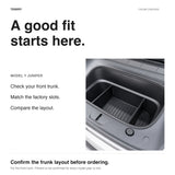 FACIA Front Trunk Partition Panel for Model Y Juniper