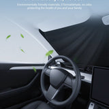 Front Windshield Sunshade for Tesla Model 3 / Model Y - Evfacia