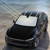 Front Windshield Sunshade for Tesla Model 3 / Model Y - Evfacia