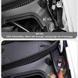 FACIA Frunk Guard: All-Weather Water Diversion Cover for Tesla Model Y Juniper and Model YL