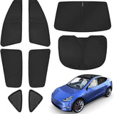 FACIA Full 8pcs Set Side Window Shade for Model Y TESERY