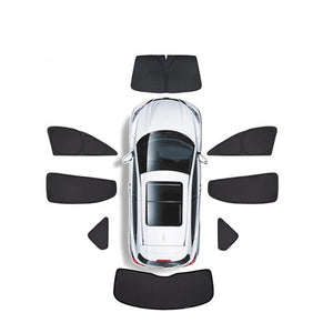FACIA Full 8pcs Set Side Window Shade for Model Y TESERY