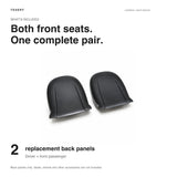 FACIA Full Back Seat Replacement for Model 3 / Y Carbon Fiber Interior Mods