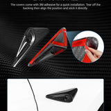 FACIA Full Side Camera Covers for Tesla Model 3 / Y Carbon Fiber Exterior Mods