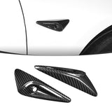 FACIA Full Side Camera Covers for Tesla Model 3 / Y Carbon Fiber Exterior Mods