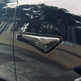 FACIA Full Side Camera Covers for Tesla Model 3 / Y Carbon Fiber Exterior Mods