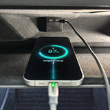 FACIA Glove Box USB Docking Station for Model Y Juniper and Model 3 Highland 4 Ports Plug-and-Play