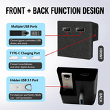 FACIA Glove Box USB Docking Station for Model Y Juniper and Model 3 Highland 4 Ports Plug-and-Play