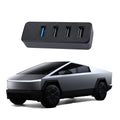 FACIA 4-in-1 Glove Box USB Hub for Cybertruck 2024+ USB 3.0 Dedicated Dashcam Port