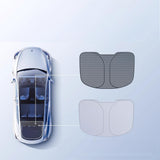 FACIA Graphene Rear Windshield Sunshade for Tesla Model 3 Highland / Model Y Juniper