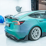 FACIA GT-Style Carbon Fiber Rear Spoiler Wing for Model 3 Highland