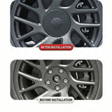 FACIA 18¡° Photon Wheels Half-Rim Hub Center Caps for Model 3 Highland (2024+) Tesery