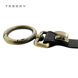 FACIA Handmade Leather Keychain for Tesla Model 3/Y