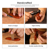 FACIA Handmade Leather Keychain for Tesla Model 3/Y